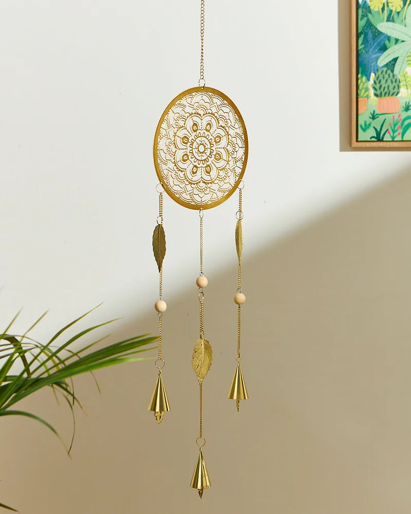 Mandala Dream Catcher - Gold